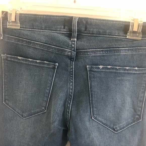 Raw edge distressed jeans - Picture 4 of 6